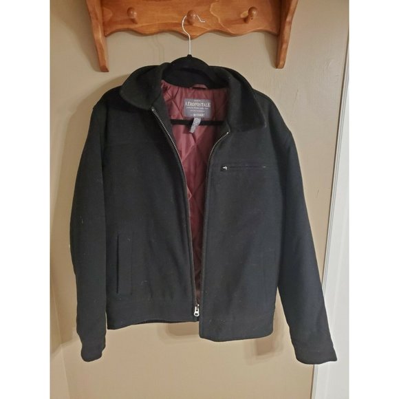 Men's Wool & Viscose Shell Quality Outerwear Jacket, Size M - Picture 3 of 4